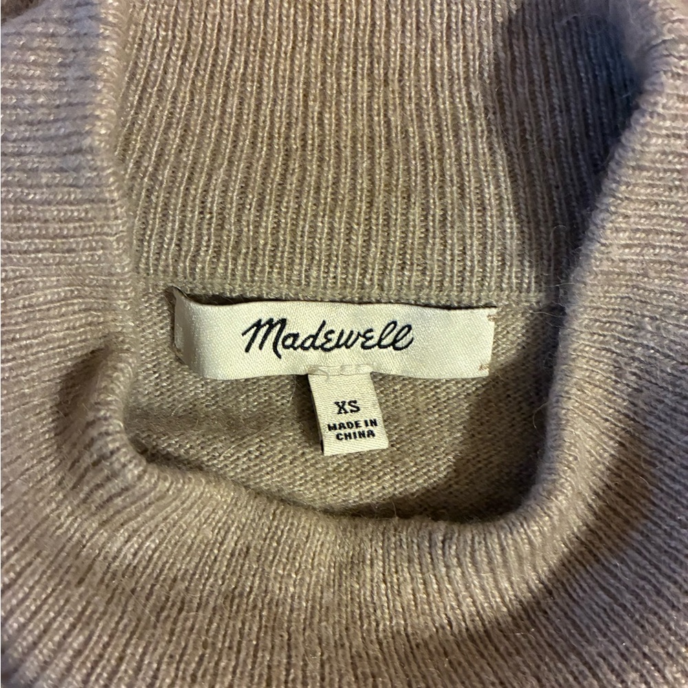 Madewell Turtleneck Sweater in Light Beige - Picture 6 of 8